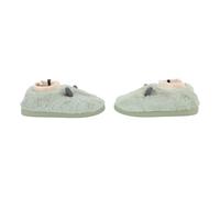 Naroote Electric Heated Slippers, USB Rechargeable Winter Warm Slippers, Windproof with 3 Temperature Settings, Ideal for Indoor Outdoor Use, Gifts for Family Friends (Green)