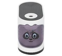 Naroote Electric Pencil Sharpener, Auto Stop Tool with Non Slip Base, USB Battery Operated Sharpener for Wooden Colored Pencils 6-8mm, Ideal for Students, Teachers & Artists (Black)