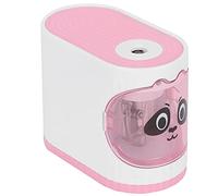 Naroote Electric Pencil Sharpener, Auto Stop Tool with Non Slip Base, USB Battery Operated Sharpener for Wooden Colored Pencils 6-8mm, Ideal for Students, Teachers & Artists (Pink)