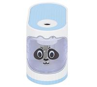 Naroote Electric Pencil Sharpener, Auto Stop Tool with Non Slip Base, USB Battery Operated Sharpener for Wooden Colored Pencils 6-8mm, Ideal for Students, Teachers & Artists (Blue)