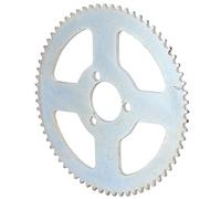 Naroote Electric Scooter 65 Tooth Metal Sprocket Durable Gear Plate for Stable Performance 1.2in Inner Diameter for Scooter Enthusiasts