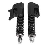 Naroote Electric Scooter Front Fork Hydraulic Spring Damper for M4 Smooth Comfortable Ride Alloy Black 2 Units