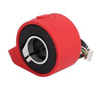 Naroote Electric Scooter Sensitive Thumb Throttle Accelerator for HX-X6/X7/X8 Models, ABS Material Integrated Switch for Easy Speed Control, Red Color, 1 Pack