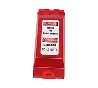 Naroote Electrical Lockout Padlock Durable Safety Lockout Tagout Lock for Wall Switch Maintenance and Repairs PC Engineering Plastic Material