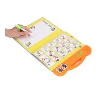 Naroote Electronic ABC Sound Book Educational Toy for Kids Learning, with Pen, Suitable for 3+ Years Old, ABS Material (Orange)