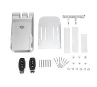 Naroote Electronic Door Lock, Keyless Anti Theft Hidden Door Lock with 2 Remote Controls, Touch Unlocking, Dual Motor Design, Low Battery Alert, Versatile for Home Hotel Apartment