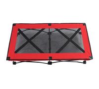 Naroote Elevated Pet Folding Bed Breathable Mesh, Portable Scratch Resistant Raised Dog Cot, Stable Support Outdoor Camping Travel, for Corgi Samoyed Poodle Cat (L 750ml 14000mah)