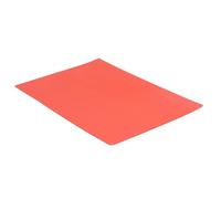 Naroote Engraving Materials, Engraving Carving Rubber Stamp,Flexible A4 Rubber Stamp Sheet, Fine Ink Loading for Machine Sheet (Red)
