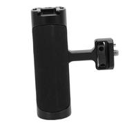 Naroote Ergonomic Camera Side Handle Left Right Adjustable Camera Cage Handle with 1/4 Inch Screw Cold Shoe Mount for DSLR Mirrorless Accessories