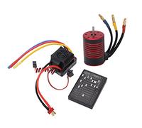 Naroote ESC Programming Card, Replacement Accessories Professional ESC Brushless Motor for 1/10 RC Car Competition (5200KV)