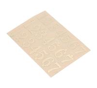 Naroote Ethereal Drum Scale Sticker with Bronzing Finish for Quick Memorization of Drum Scales for Beginner, PVC Material, Gold Color, Ideal for Concentration and Scale Memory