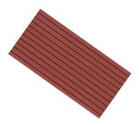 Naroote EVA Foam Deck Mat, Non Slip Marine RV Flooring, High Elasticity Anti Slip Decking Sheet with Firm Glue Backing, for Boat Yacht RV, 2400x600x6mm (B (dark brown + black))