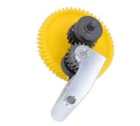 Naroote Extruder Gear Handle Kit, Compatible with 1.75mm Filament Systems | 9 to 53 Reduction Ratio, Hardened Steel Plated Gears, Replacement Drive Set