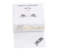 Naroote Eyebrow Mapping String, Pre Inked Microblading Measuring Thread, Professional Brow Design Tool with Durable Construction, Ideal for Salon & Home Use (White)