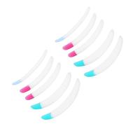 Naroote Eyelash Curler Tool Food-Grade Silicone Eyelash Perming Pad Set 2 Pairs L/M & 1 Pair S Size Practical Accessory for Eyelashes Curling