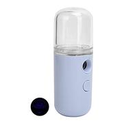 Naroote Face Mini Facial Sprayer, Nano Spray Handheld Face Mist Sprayer Rechargeable Moisturizing Hydrating Mini Spray Bottle Humidifier (Light Purple)