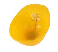 Naroote Fan Safety Helmet with Cooling Fan Solar Powered for Construction Sites Adjustable Breathable Design Environmental Friendly 1 Unit (Yellow)