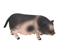 Naroote Farm Animal Pig Model Exquisite Lifelike Mini Toy for Children's Education Props, for Above 3 Years Old (127-447 Vietnamese Pig Warthog)