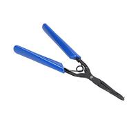 Naroote Fiber Clamping Pliers, Fiber Optic Flange Pliers, Long Nose Insertion Removal Tool with Non Slip Rubber Handle, Ideal for Mechanics Technicians Contractors