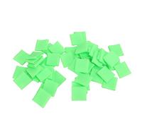 Naroote Finger Sleeve, Small Size Finger Cot Silicone 50Pcs Comfortable for Playing Instruments (Green)
