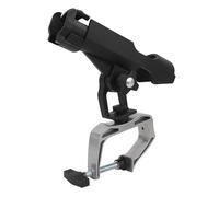 Naroote Fishing Boat Rod Holder with Large Clamp Opening, 360 Degree Adjustable Design for Kayaks and Boats, Made of Durable Aluminum Alloy