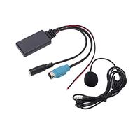 Naroote Fit For Bluetooth AUX IN Cable Adapter Stereo Full Speed with Removable Microphone For 2009-up - Bluetooth 5.0, Support MP3/WMA/WAV/FLAC/Fit For DSD - For/Radios, For Car Audio Systems