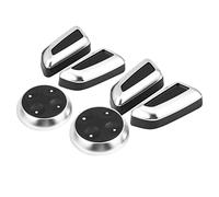 Naroote Fit for Seat Adjustment Switch Cover Durable Chrome Plated Trim for A4 A5 A6 Q5, Upgrades Car Interior Decor Fit for Audi Enthusiasts