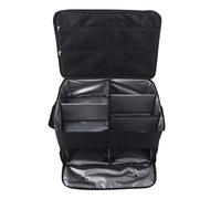 Naroote Foldable Golf Trunk Organizer for Car Travel (Black)