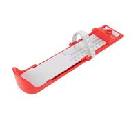 Naroote Foot Measurement Device Accurate Lightweight for Kids Foot Size Measuring At Home 1 Unit ABS (Red)