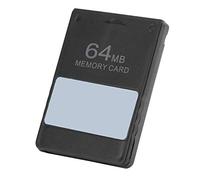 Naroote Free MCboot Game Memory Card FMCD V1.953 Data Saver for, Sturdy ABS Black Memory Card 1.6x2.4x0.3 Inch, for All Consoles (64MB)