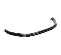 Naroote Front Bumper Lip, Bumper Lip Glossy Black ABS Plastic Double Front Spoiler Reduce the Air Flow Into the Bottom of the Car Spoiler for MK7 R 2013-2016