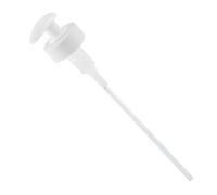 Naroote Gallon Pump Dispenser High Accuracy No Squeeze Pump for Kitchen Supplies Plastic 32cm 1 Unit (White caliber 3.4)