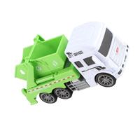 Naroote Garbage Truck Plastic Inertial Gliding Toy for Cultivating Environmental Education for Kids (Sanitation truck (dumping))
