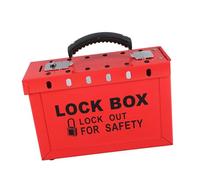 Naroote Group Lock Box Portable Transparent Design for Key Management Safety in Offices Shopping Malls and Homes
