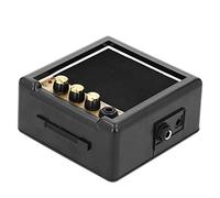 Naroote Guitar Amplifier Mini Amplifier Guitar Musical Instrument Amplifiers Musical Instrument Accessories,Gold Black Mini Guitar Amplifier,Compact Music Practice Beginner Kids for Music Enthusiast