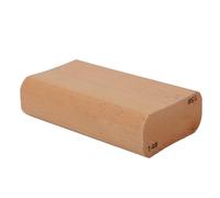 Naroote Guitar Radius Sanding Block Craftsmanship Tool for Fretboard Leveling, Maple Material, Smooth Appearance, Wood Grain Color (14&15 inch)