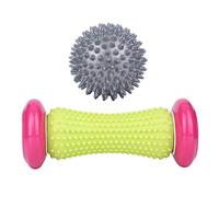 Naroote Hand Foot Massage Roller with Material Therapeutic Effects for Relief of Pain At Home or Office, Includes 2.8" Massage Ball