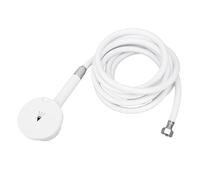 Naroote Hand Press Shower Head Pressurized Shower Kit with 2.5M Hose and 316 Stainless Steel Spray Head for RV Yacht Outdoor Camping Pet Washing
