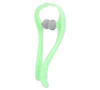 Naroote Hand Roller Neck Massage Tool for Trigger Point Relief and Relaxation, Ergonomic Design for Office Workers and Students, Environmental Friendly ABS Material, Size 18 X 34 X 2cm (Green)
