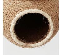 Naroote Handwoven Bite Resistant Coconut Shell House for Budgies Lovebirds Hamster, Outdoor Small Bird House for Garden (Screw Style)