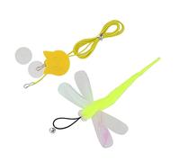 Naroote Hanging Cat Toy, Wall Climbing Cat Toy Pet Hanging Interactive Hook Elastic Cord Door Door for Exercising Eliminating Boredom (#2)