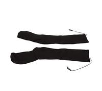 Naroote Heat Socks with Battery, Heated Absorbent Electrical Socks Are Kept Hot to Walk (All Black)