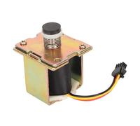 Naroote Heater Electromagnetic Valve Gas Inlet Intake Safe Accurate Control Accessories 3V Stable Reliable Durable Metal Strong Compatibility with LPG Gas Water Heaters