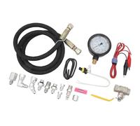 Naroote High Pressure Oil System IPR Air Test Fitting Tool Kit Fit for Ford 6.0L 7.3L - Durable Tester with Gauge for Engines 1994-2007 [18 Pcs]