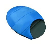Naroote Hooded Pet Sleeping Bag, Windproof Portable Foldable Pet Bed, Warm Sleeping Bag with Machine Washable Polyester, Ideal for Cats & Dogs Outdoor Camping Travel