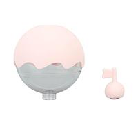 Naroote Ice Ball Mold, Round Ice Cube Mold, Prevents Cracking Top Fill Port Easy Release Odorless Food Grade Silicone for Drinks (Pink)