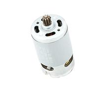 Naroote Industrial Single Speed Motor 9 Teeth Gear DC Motor 90W 12V Low Noise for Electric Drill Machine Tool Hobbyists