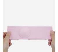 Naroote Infant Umbilical Hernia Treatment Belt Elastic Belly Button Band for Babies 0-1 Year Old, 2pcs Portable Set for Clinic Use (Pink)