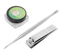 Naroote Ingrown Toenail Removal Kit, Outgrow For Ingrown Toenails Correction Treatment Kit Professional Paronychia Tool Corrector with Nail Picker