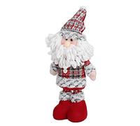 Naroote Innovative Retractable Christmas Snowman Toy Creative Home Decoration for Christmas Birthday for Family and Friends on Shelf or Bedside Table Gift (Santa)
